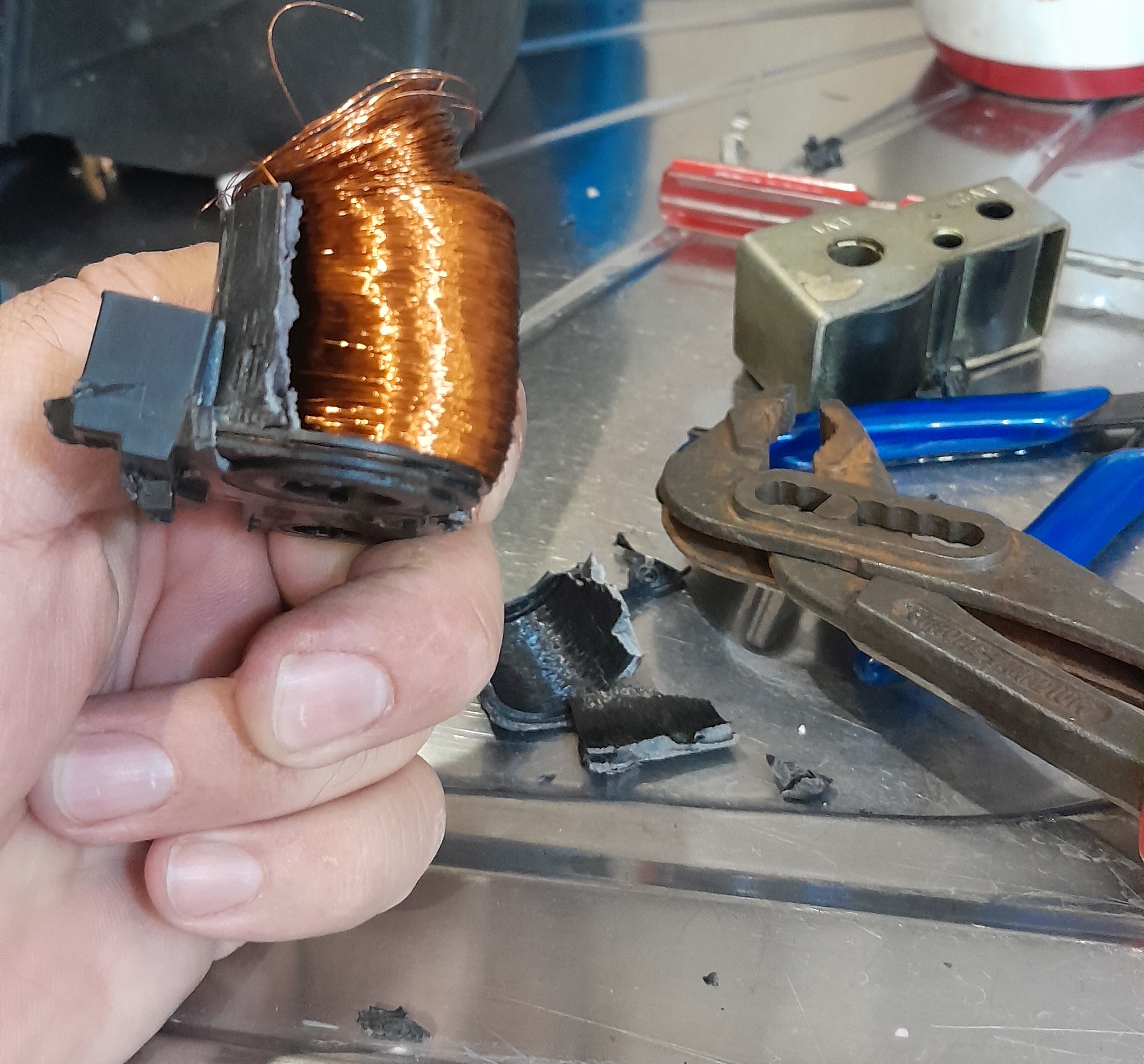 چطور بوبین پکیج را تعمیر کنیم؟